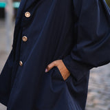 GOLD PARKA MARITIME BLUE