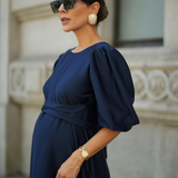 vestidocerimoniamidigravidasaazulmarinho