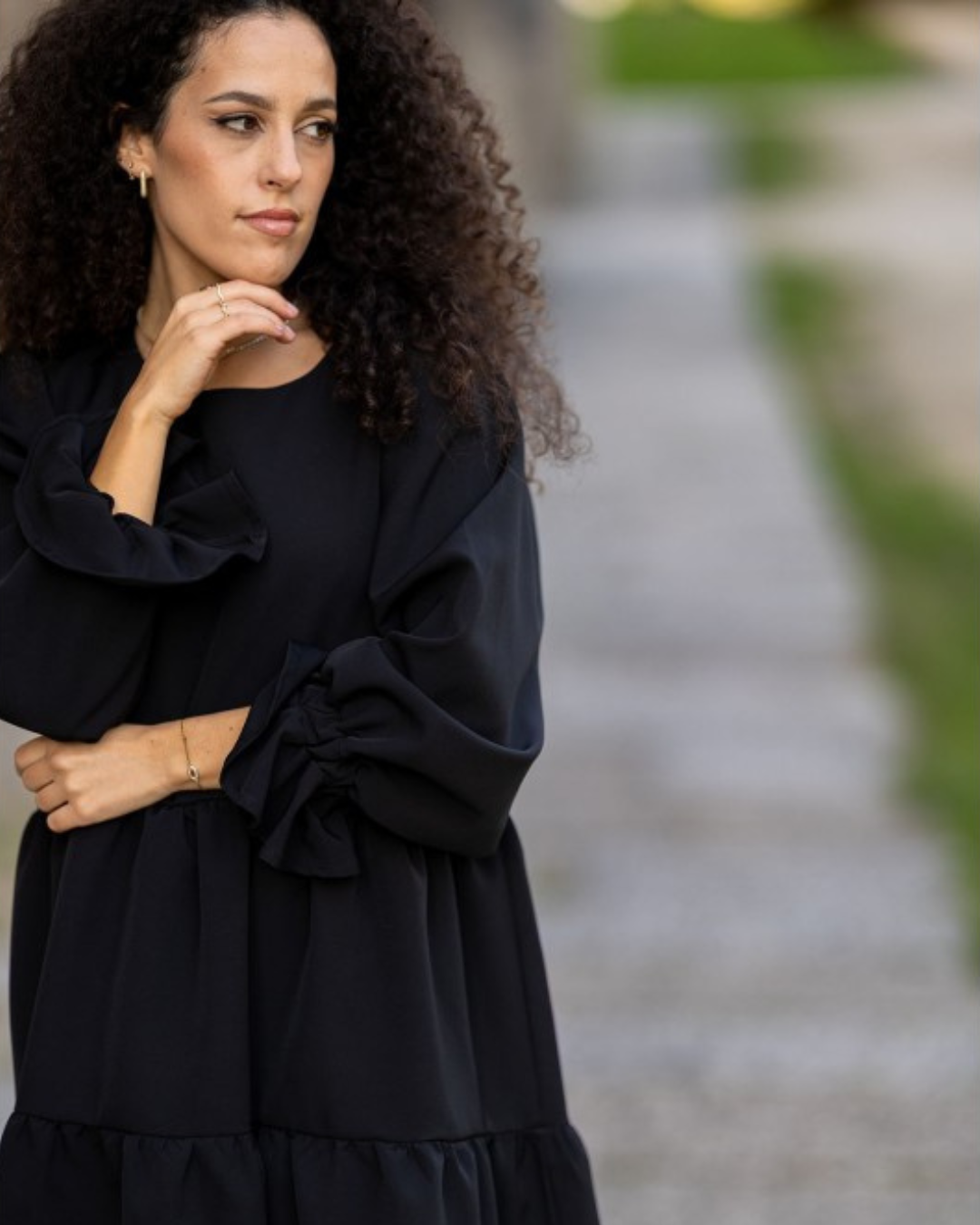 BE ORIGINAL DRESS BLACK