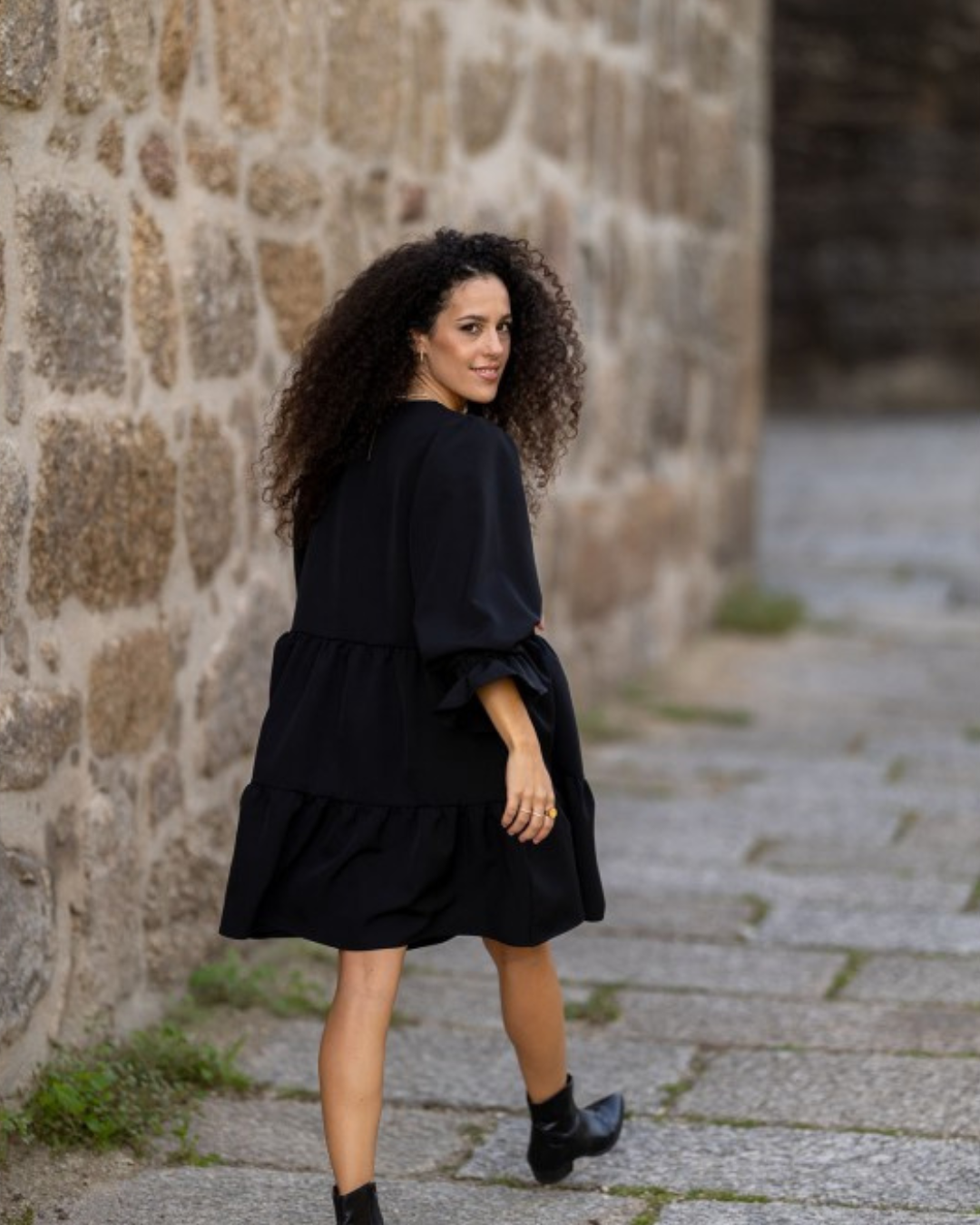 BE ORIGINAL DRESS BLACK