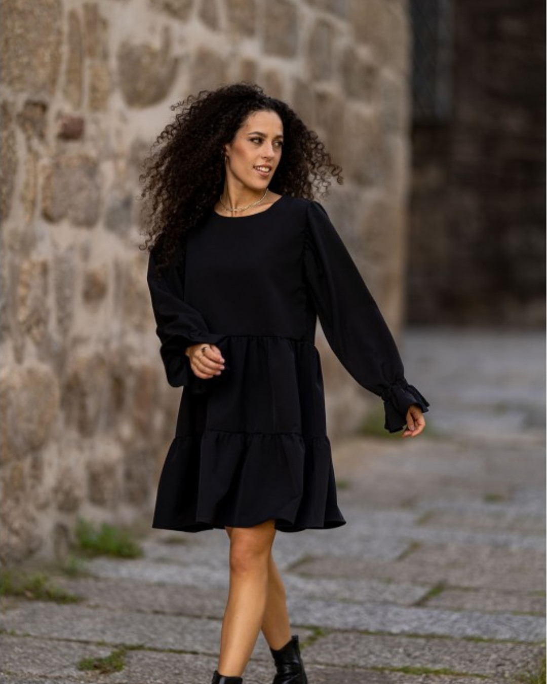 BE ORIGINAL DRESS BLACK