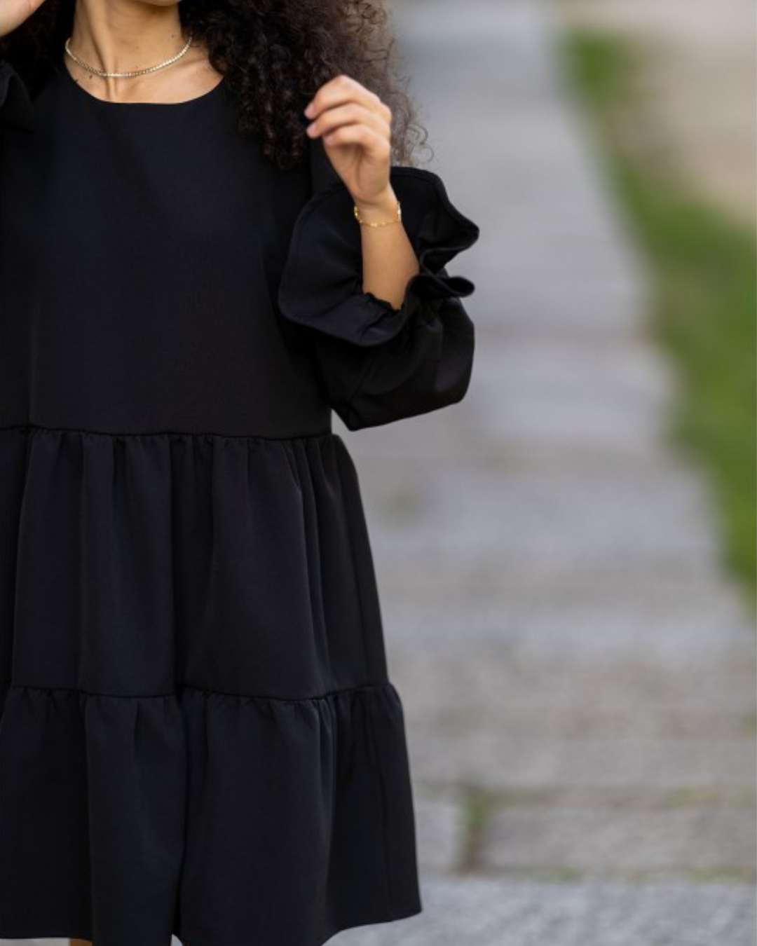 BE ORIGINAL DRESS BLACK