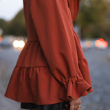 BE LOVE BLOUSE CLAY