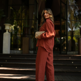 LUZ PANTS TERRACOTA