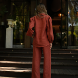 LUZ PANTS TERRACOTA