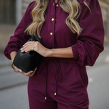POWER ALICE JUMPSUIT BORDEAUX