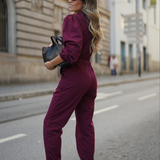 POWER ALICE JUMPSUIT BORDEAUX