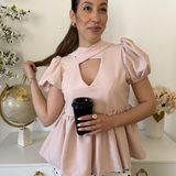 BEM ME QUERO BLOUSE ROSE NUDE