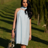 ALBA DRESS SKY BLUE
