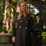 FEMME DRESS & COAT CHOCOLAT