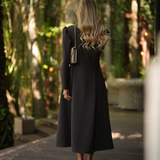 FEMME DRESS & COAT CHOCOLAT
