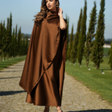 VESTIDO DE FIESTA DE CHOCOLATE