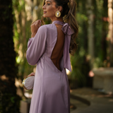 BEM ME AMO DRESS PASTEL LILAC