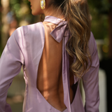 BEM ME AMO DRESS PASTEL LILAC