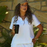 BE LUCKY POLO WHITE