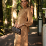 BEM ME AMO DRESS - GOLD