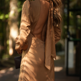 BEM ME AMO DRESS - GOLD