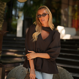 BEM ME QUERO BLOUSE CHOCOLAT