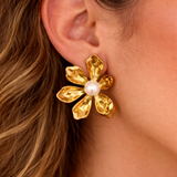 PENDIENTES DE FLORES
