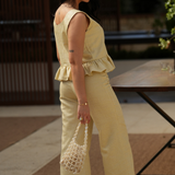SHINE PANTS BUTTER YELLOW LIMITED