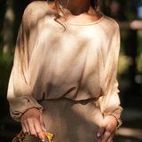 SPARKLE BLOUSE GOLDEN