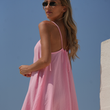 BRISA DRESS BUBBLEGUM