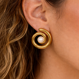 SPIRAL EARRINGS