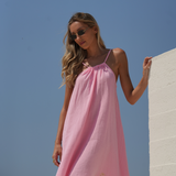 BRISA DRESS BUBBLEGUM