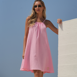 BRISA DRESS BUBBLEGUM