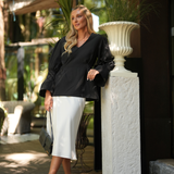 STRONG BLOUSE BLACK
