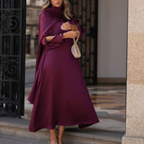 VALENTINE DRESS BORDEAUX