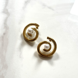 SPIRAL EARRINGS