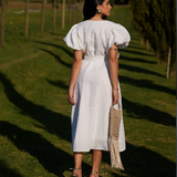 HERMOSA DRESS WHITE