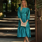 STAR DRESS EMERALD GREEN
