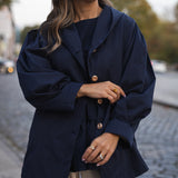 GOLD PARKA MARITIME BLUE