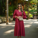 INDEFINÍVEL DRESS CERISE