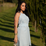 ALBA DRESS SKY BLUE