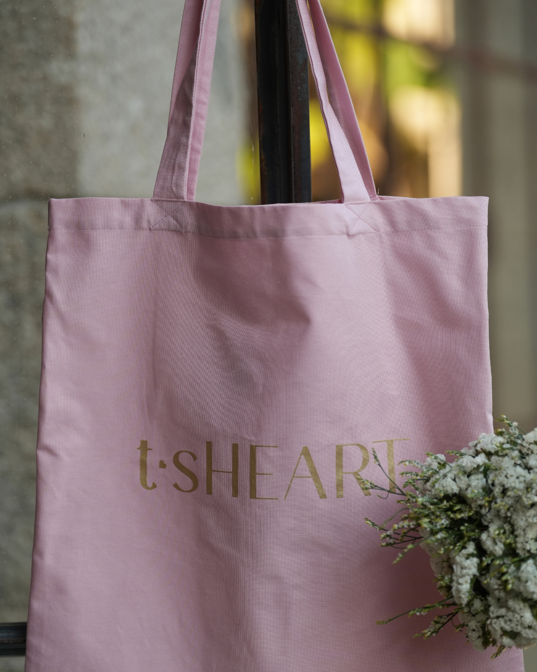 TOTE BAG ROSE & GOLDEN