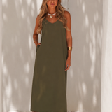 SUNSET DRESS CHOCOLATE