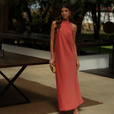 BEM ME AMO CORAL DRESS