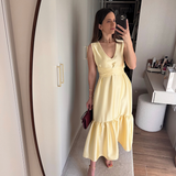 DREAMY DRESS BUTTER YELLOW