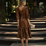 STAR DRESS MOCHA MOUSSE