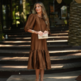 STAR DRESS MOCHA MOUSSE