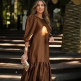 STAR DRESS MOCHA MOUSSE