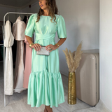 VESTIDO ESTRELLA ROSA MELOCOTÓN