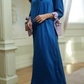 BRAVE DRESS ELECTRIC BLUE & LAVENDER