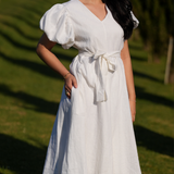 HERMOSA DRESS WHITE