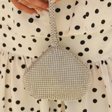 GLOW CLUTCH PLATEADO