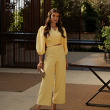 FÉNIX JUMPSUIT BUTTER YELLOW