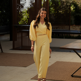 FÉNIX JUMPSUIT BUTTER YELLOW